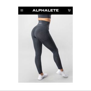 Alphalete OG Revival legging - galaxy gray